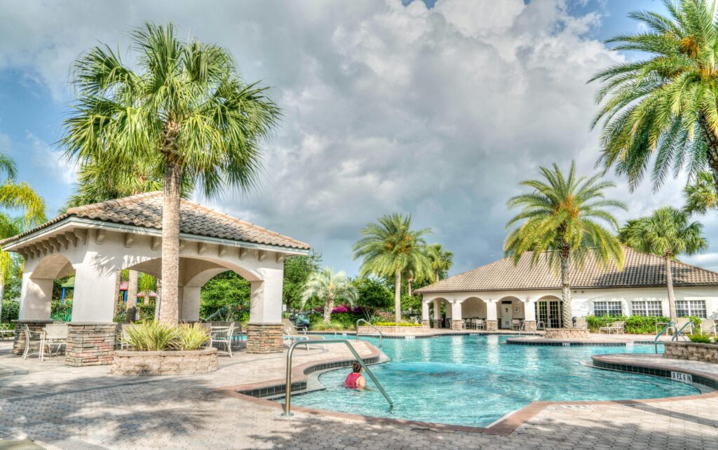 beautiful newly installed swimming pools